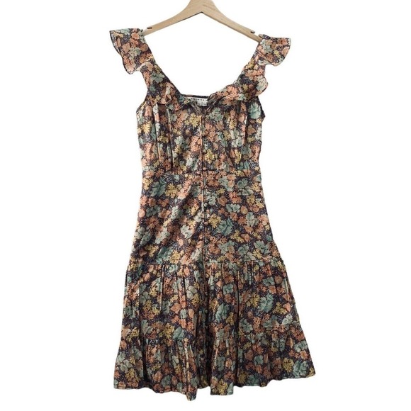 Veronica Beard Malgosia Knee Length Dress Womens Size 4 $495 Retro 40s Altered? - Picture 11 of 16